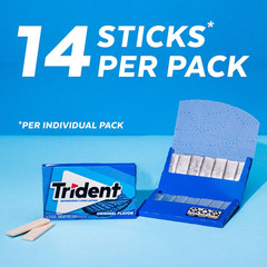 Original Flavor Sugar Free Gum 24 Packs 14 Pieces Total 336 Count
