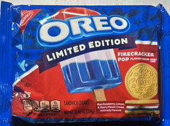 OREO FIRECRACKER BOMB POP Flavored Limited Edition Cookies Fire Cracker 11.46 OZ