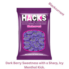 Hacks Herbal Sweets 5 Pack x 100g Each – Mixed Fruit & Menthol Variety Bundle