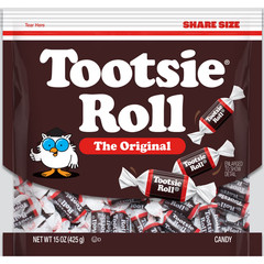 Tootsie Roll Midgees Chocolate Taffy – Gluten Free & Peanut Free, 15 oz Bag