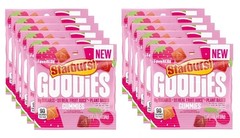 STARBURST GOODIES FaveREDS Plant-Based Fruit Gummies, 1.8 Oz, 12 Pack,EXP. 08/26