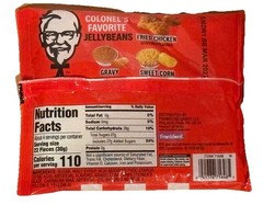 KFC 4oz Colonel’s Favorite Jelly Beans Fried Chicken/Sweet Corn/Gravy BB 3/2027