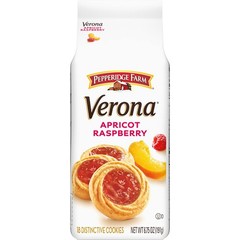 Pepperidge Farm Verona Apricot 6.75 Ounce (Pack of 1), Raspberry Thumbprint