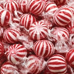 Jumbo Mint Balls – 2 lb Bulk Pack – Peppermint Hard Candy – Individually Wrapped
