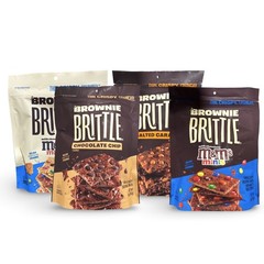 Sheila G’s Brownie Brittle Variety Pack. 4 Flavors: Chocolate Chip, Blondie M&M,