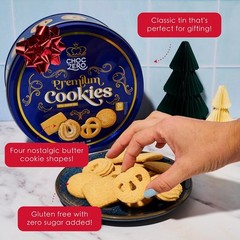 Sugar Free Butter Cookies, Danish Shortbread Cookies, Gluten Free, No Sugar A…