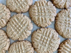 Keto Cashew Butter Cookies * Organic * 1.5 Net Carbs *Diabetic Friendly *