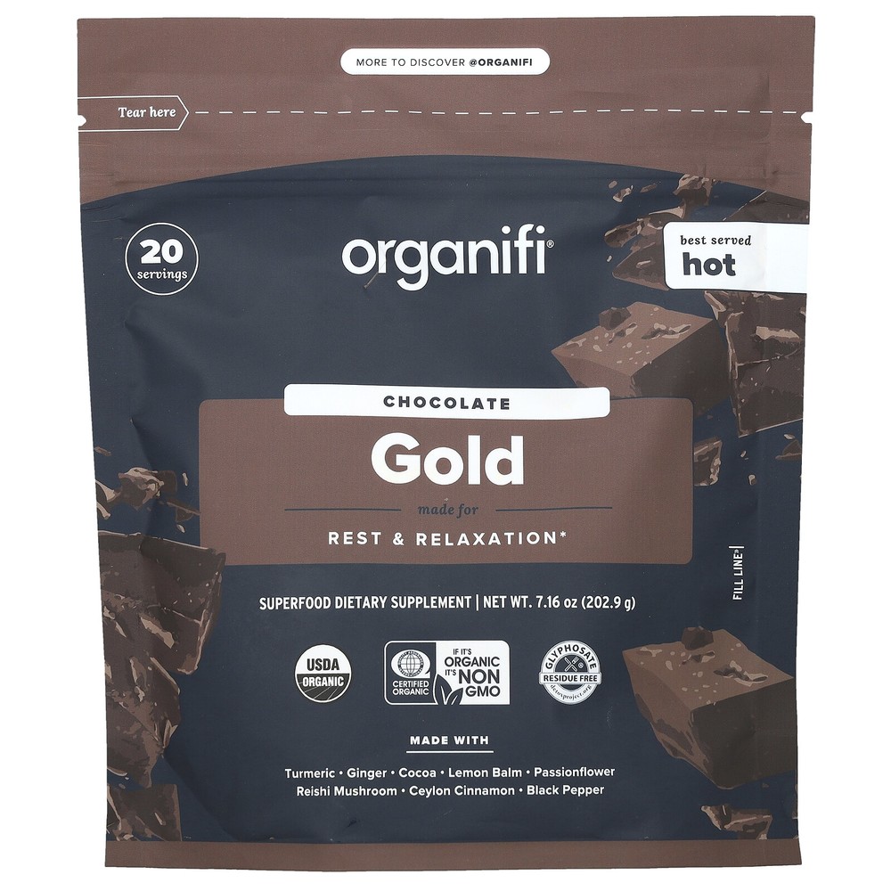 Gold, Chocolate, 7.16 oz (202.9 g)