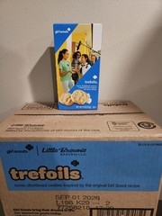 Girl Scout Cookies 🍪 TREFOILS 🍪 – Whole Case (12 Boxes) Scouts Cookie TREFOIL