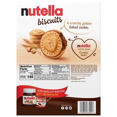 Nutella Biscuits Hazelnut Spread With Cocoa creamy heart of Nutella – 4 Bags