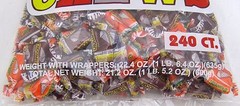Albert’s Ice Cream Chews 240 Count Bag Candy Bulk Candies Chewy Taffy Alberts