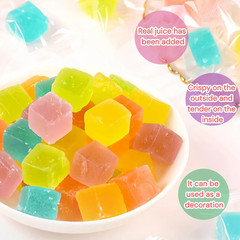 Japanese Crystal Amber Gemstone Candy – 7Oz Crunchy with Chewy Center | Resealab