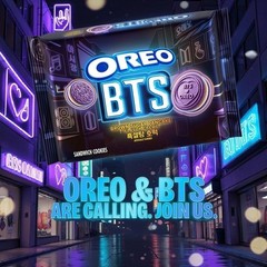 2 Pack BTS Oreo Brown Sugar Pancake Sandwich Cookies Limited Edition