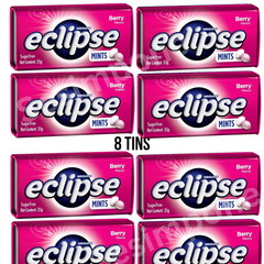 8 tins X Mints Wrigley’s Eclipse Bundle Sugar free Candy Tin Fresh Breath