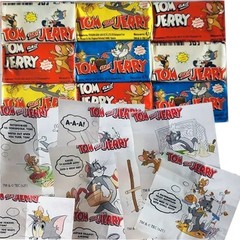 Super SET bubble gum – Tom and Jerry – white, red, blue, yellow – 20pcs