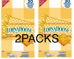 2 Packs Lorna Doone Shortbread Cookies (6 per pk., 30 pk.) 45 oz Each Pack