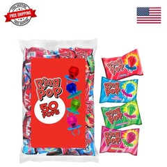 Lollipops – Bulk Candy Individually Wrapped Suckers Variety Party Pack- 50 Co…