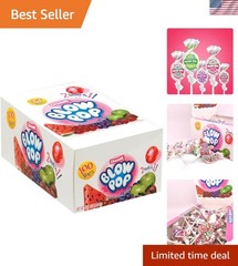 Kosher Certified Charms Blow Pop Lollipops – Fun Assorted Flavors, 100 Count