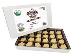 Sapsquatch Organic Maple Candy – Pure Maple Syrup Sugar Leaf Candy