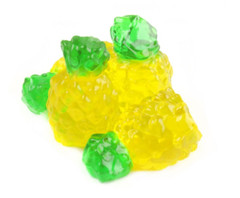 Enjoy 3D Pineapple Flavored Gummy 11.3oz Bag 40ct Individually Wrapped NEW