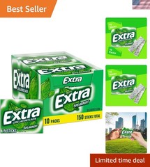 Refreshing Spearmint Sugar-Free Gum in Bulk – 150 Count Perfect for Sharing