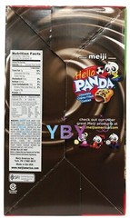 Meiji Hello Panda Chocolate Creme Filled Cookie Vend Pack 32 ct 24 oz