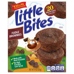 6 Boxes – 5 Packs Each – Entenmann’s Little Bites Fudge Muffins