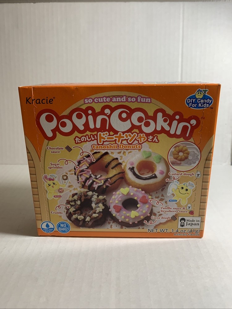 Kracie Popin’ Cookin’ DIY Candy Donuts Kit, No Bake, 1.4 Ounces (Pack Of 1)