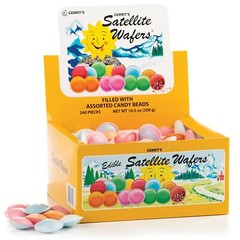 Gerrit’s Satellite Wafers Candy – Pack of 240 – Filled with Assorted Beads – …