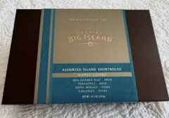 Big Island Candies Chocolate Dipped Shortbread Cookies assorted NEW