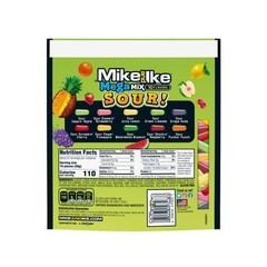 Mike and Ike Mega Mix Sour Gummy Candy 28.8oz – 10 Flavor Fruity Adventure