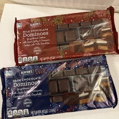 Benton’s Milk & Dark Chocolate Dominoes 8.82oz 250g (2 Bags)