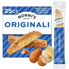 Nonni’s Bakery Originali Classic Almond 25 Count (Pack of 1), coffee