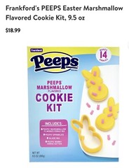 frankford peeps cookie mix peeps Cookie Cutter Easter Baking Basket filler