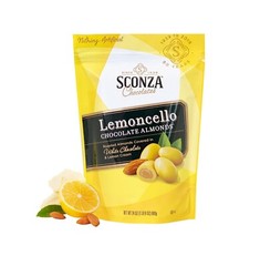Sconza LEMONCELLO CHOCOLATE ALMONDS 24 OZ Bag ~ White Chocolate & Lemon Cream!🍋