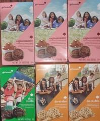 6x Girl Scouts Cookies – 1 Thin Mints 2 do-si-dos & 3 Exploremores Expire 9/2026