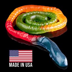 The Gummy Fireworm™ Two feet of increasing spiciness
