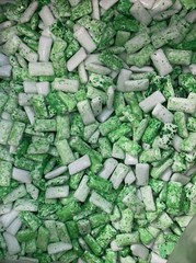 Ford Gum Chiclets tub gum 2lb Not branded Chicklets Water Melon Flavor