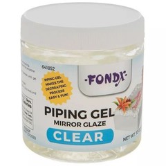 1 Fondx CLEAR Piping Gel Mirror Glaze (10oz)