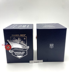 2 Boxes Trader Joe’s Chocolate Passport 12.8 oz Christmas Gift!
