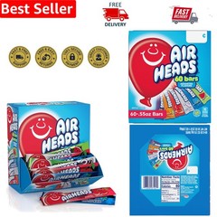 Assorted Fruit Flavor Taffy Bars – 60 Gluten-Free Treats for Any Occasion