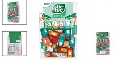 Refreshing Snack Delight: 60 Mini Boxes – Mint, Orange, Passion Fruit & More
