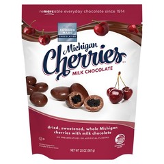 Edward Marc Milk Chocolate Michigan Cherries, 20 oz