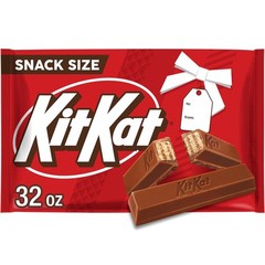 Bulk 2 Pound KIT KAT Milk Chocolate Wafer Snack Size Candy Bars 32 Ounce