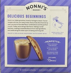 2x Nonni’s Bakery TURTLE PECAN Biscotti Nonnis Baked With Real Pecans 6.88oz Box