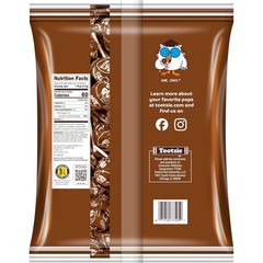 Tootsie Pops Single Flavor Bag – Chocolate Flavored 50 Count (Pack of 1)