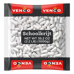 Schoolkrijt Licorice Chalk Candy – School Chalk Original Dutch Licorice Candy fr