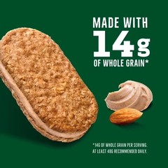 Nature Valley Biscuit Sandwiches, Cinnamon Almond Butter, 10 Bars, 13.5 oz