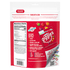 Organic Giggles, 10 Snack Packs, .5 oz (14 g) Each