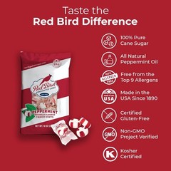 Soft Peppermint Candy Puffs 10oz Bag – Gluten-Free, Kosher